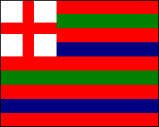TUDOR 16TH century SMALL FLAG 6"X4" flags HENRY 8th ELIZABETH 1ST ROYAL STANDARD 