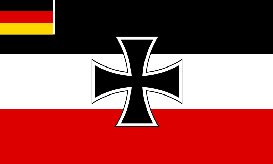 Flagge Kaiserreich Deutschland Von Krieg Deutschland WW1 German Empire War Flag 